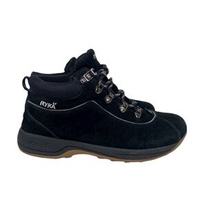 Ryka Terrain Black Suede Hiking Boots